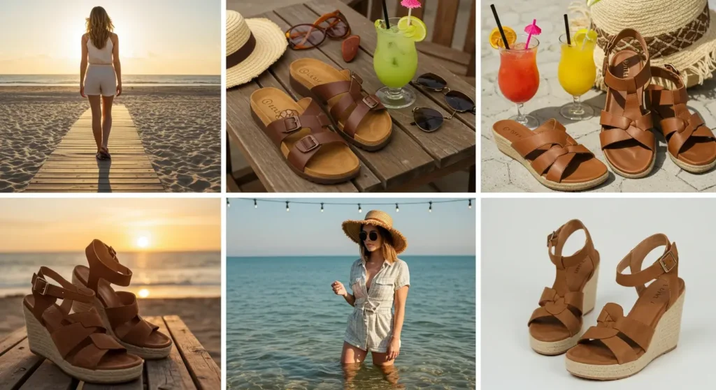 Style Brown Sandals